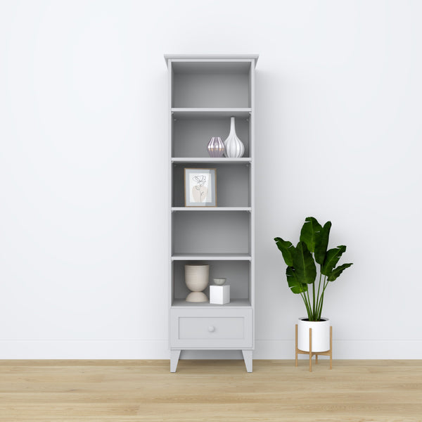 Wooden shelf 1S 57 Scandi grey
