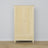 Pine wardrobe 2D1S Scandi clear pine