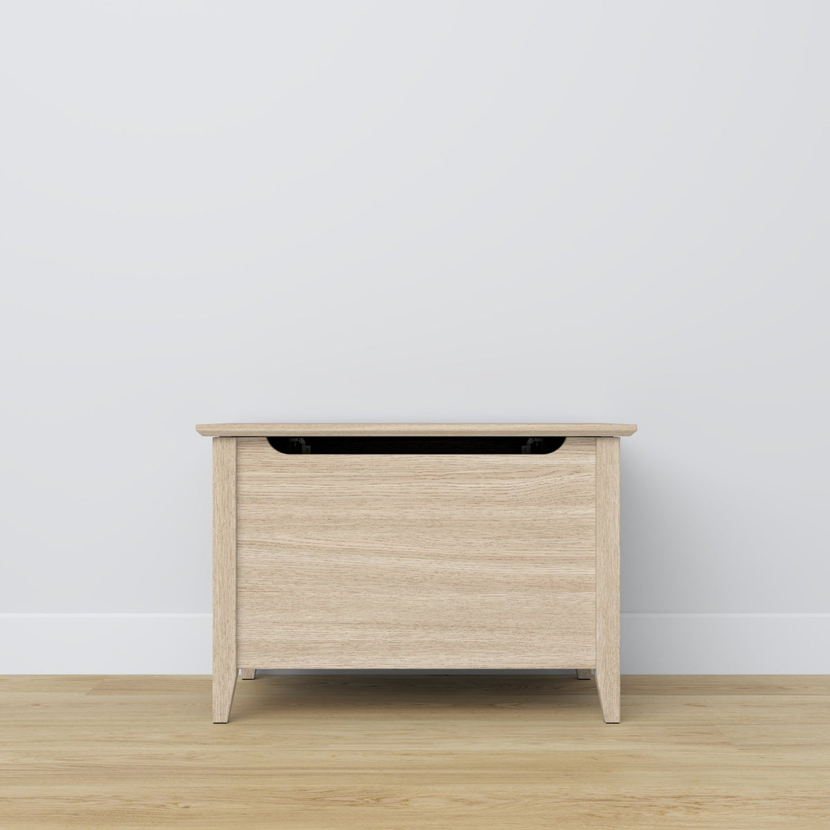 Oak chest Scandi oak bleached