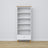 Wooden shelf 1S 80 Scandi white / oak