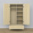 Pine wardrobe 2D1S Scandi clear pine