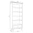 Pine shelf 1S 80 Scandi clear pine