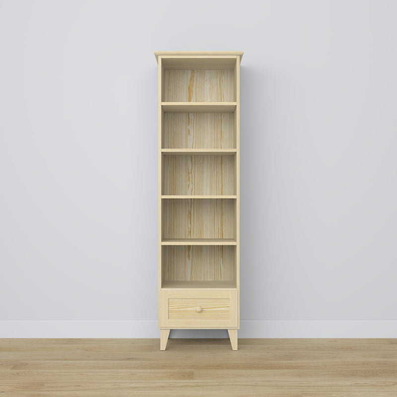 Pine shelf 1S 57 Scandi clear pine