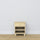 Pine bedside table 1S N02 Scandi clear pine