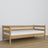 Łóżko sofa N01 dąb naturalny – dodatkowy widok, ekologiczne drewno