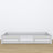 Wooden low bed N01 grey