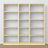 Wooden shelf N01 clear pine