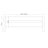 Bed fall protection | white