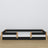 Wooden low bed N01 black / oak