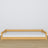 Wooden low bed N01 natural pine